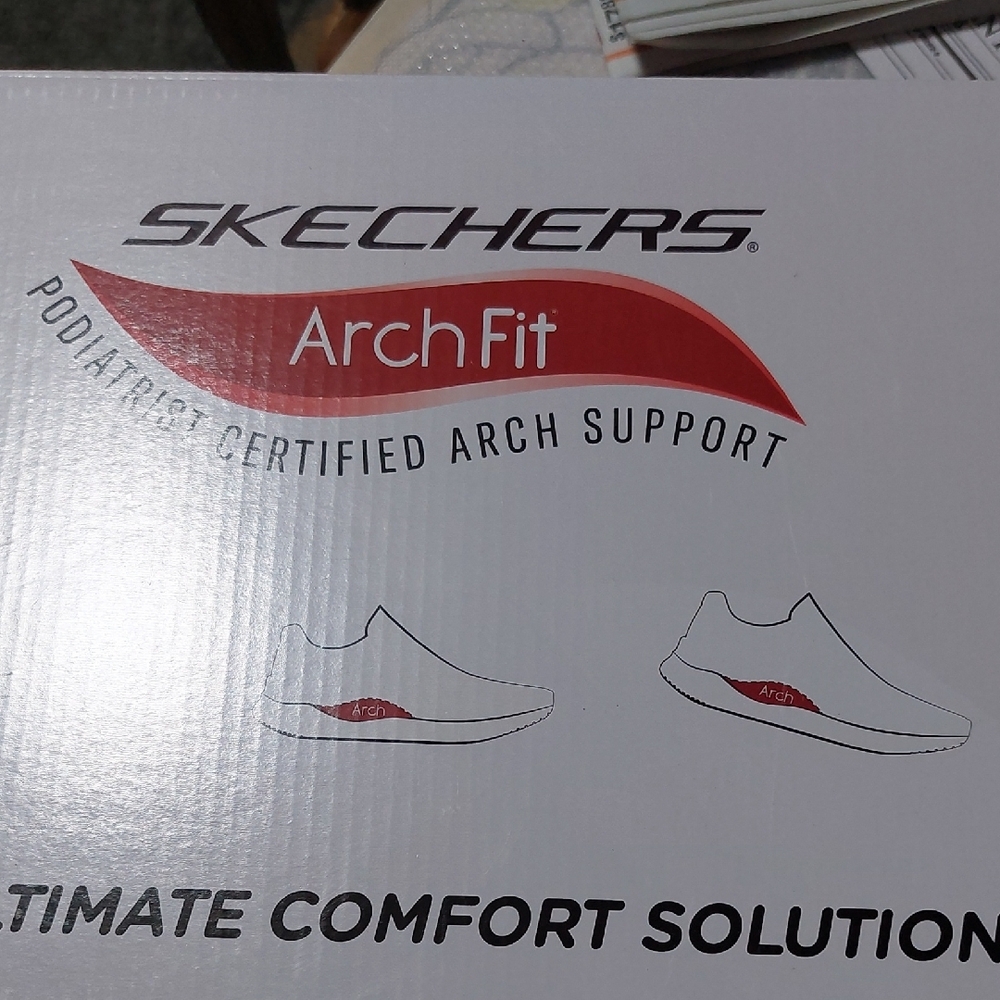 Skechers Men's Gray Slip-On Shoes - Picture 15 of 15